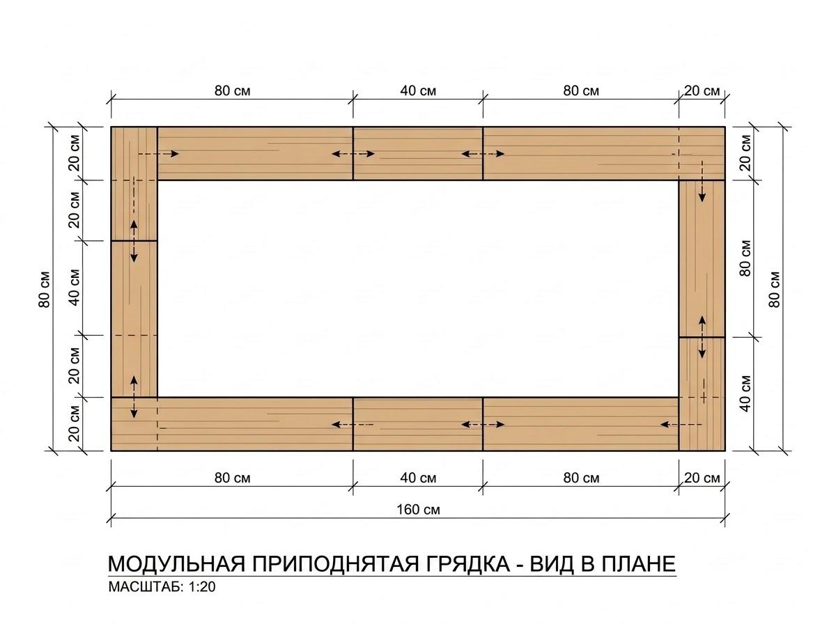 Схема раскладки блоков InnoBlok